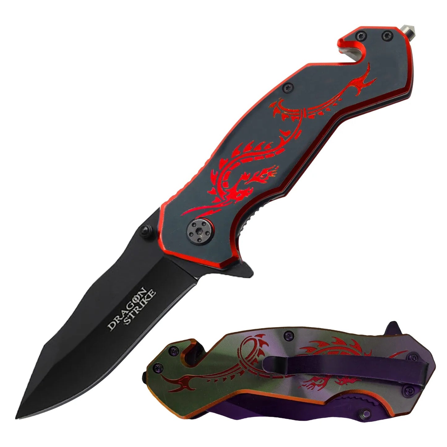 4.75" Closed Spring Assisted Knife (6 Colors)