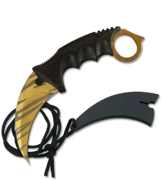 7.5" CSGO/CS2 Tiger Tooth Karambit Knife