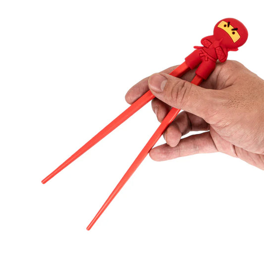 Ninja Training Chopsticks Red Silicone