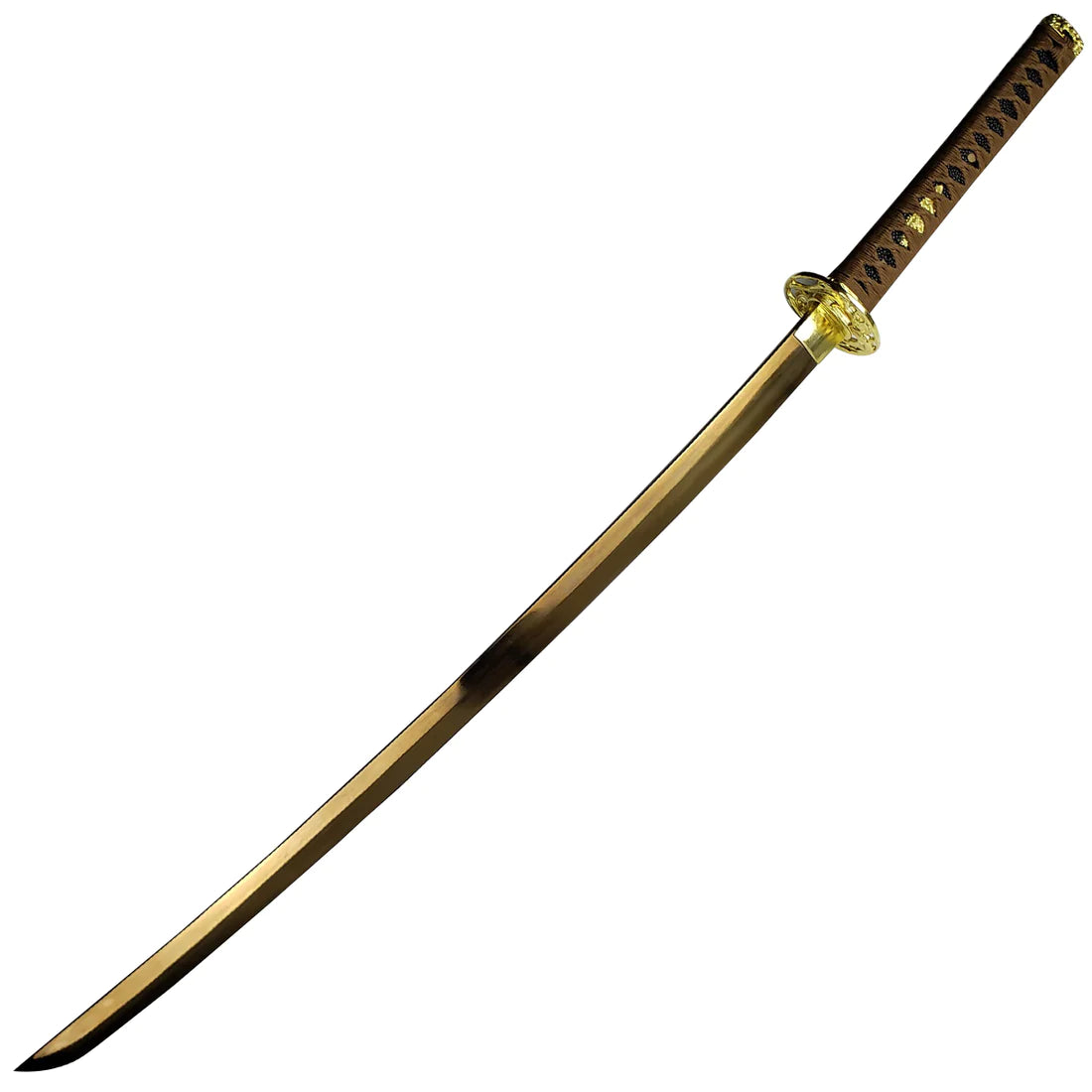 41" Gold Damascus Blade Hand Forged Samurai Sword