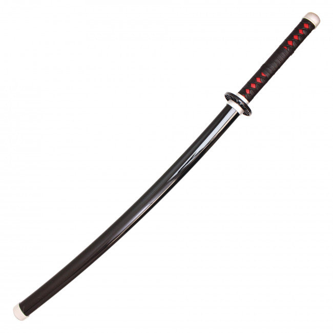 40" Tanjiro's Black and Red Plastic Katana