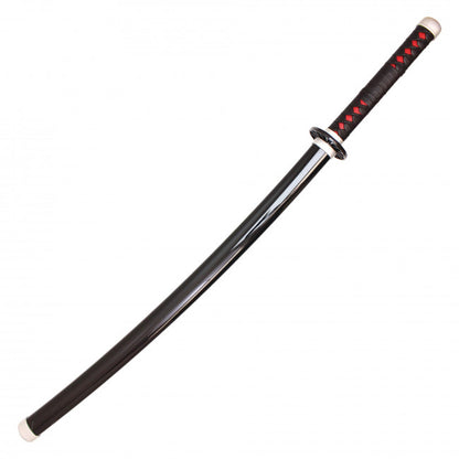 40" Tanjiro's Black and Red Plastic Katana